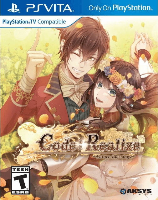 Code Realize Future Blessings box art for Playstation Vita